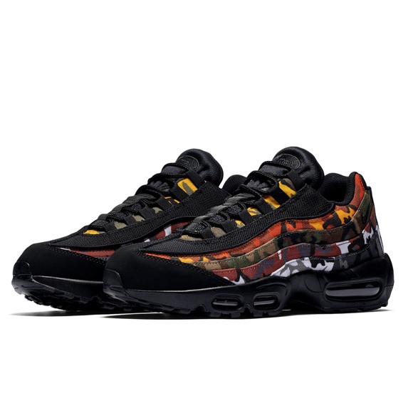 AIR MAX 95 ERDL PARTY Black Camo Multi AR4473-001 Low Top